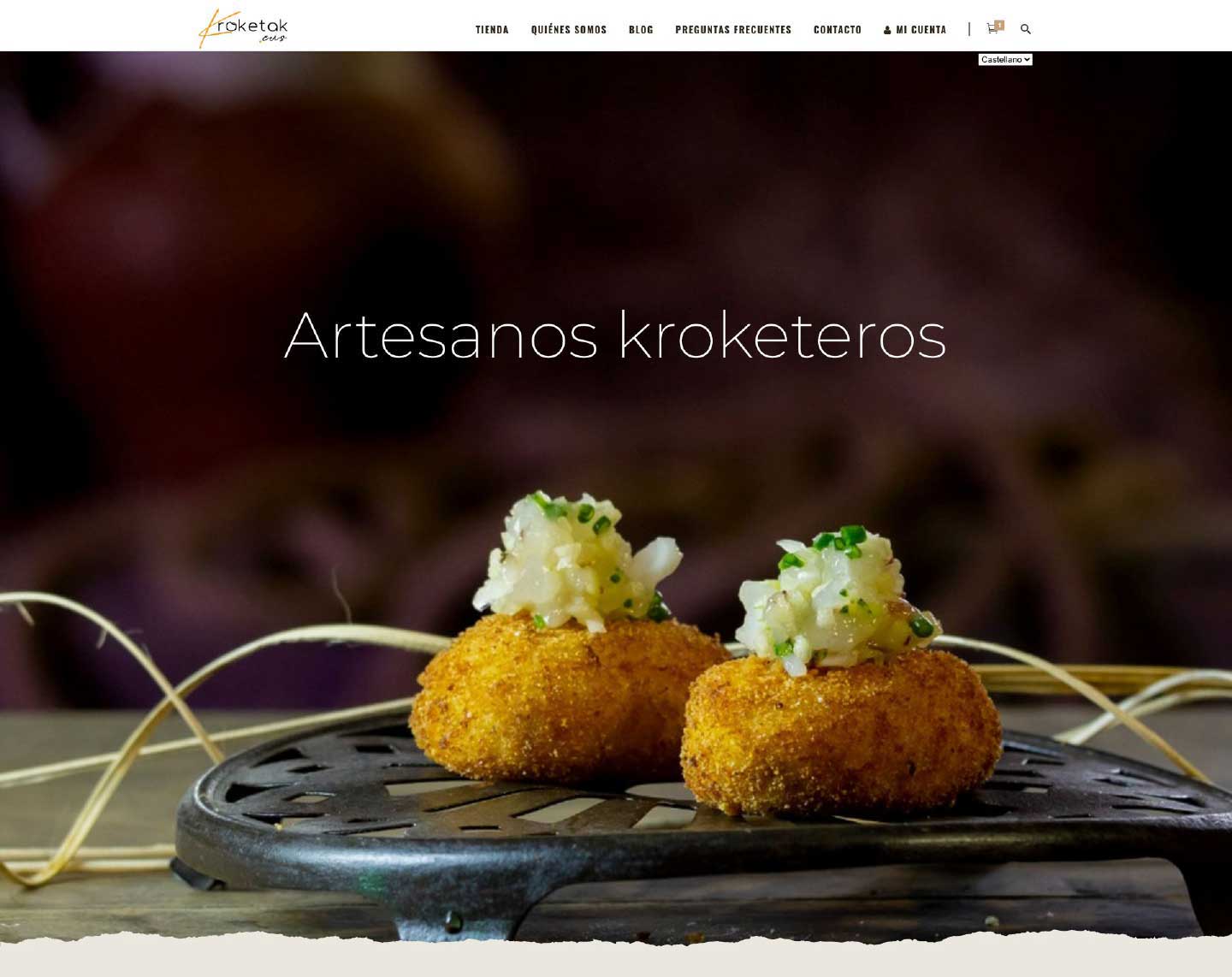 Desarrollo web Kroketak.eus